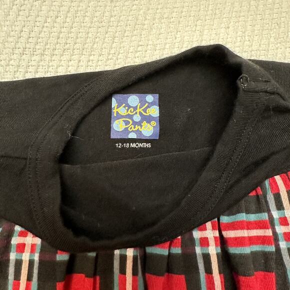 Kickee Pants Plaid Holiday Dress - Picture 3 of 4